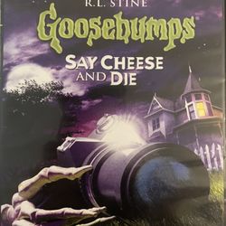 R.L. STINES GOOSEBUMPS Say CHEESE And DIE (DVD-1992)