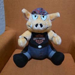Harley-Davidson Plush Hog With Bandana