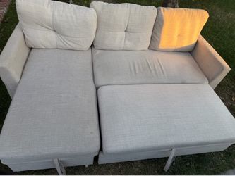 beige couch