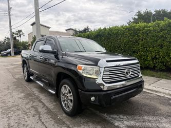 2014 TOYOTA TUNDRA PLATINUM CREW MAX PERFECT TO GO