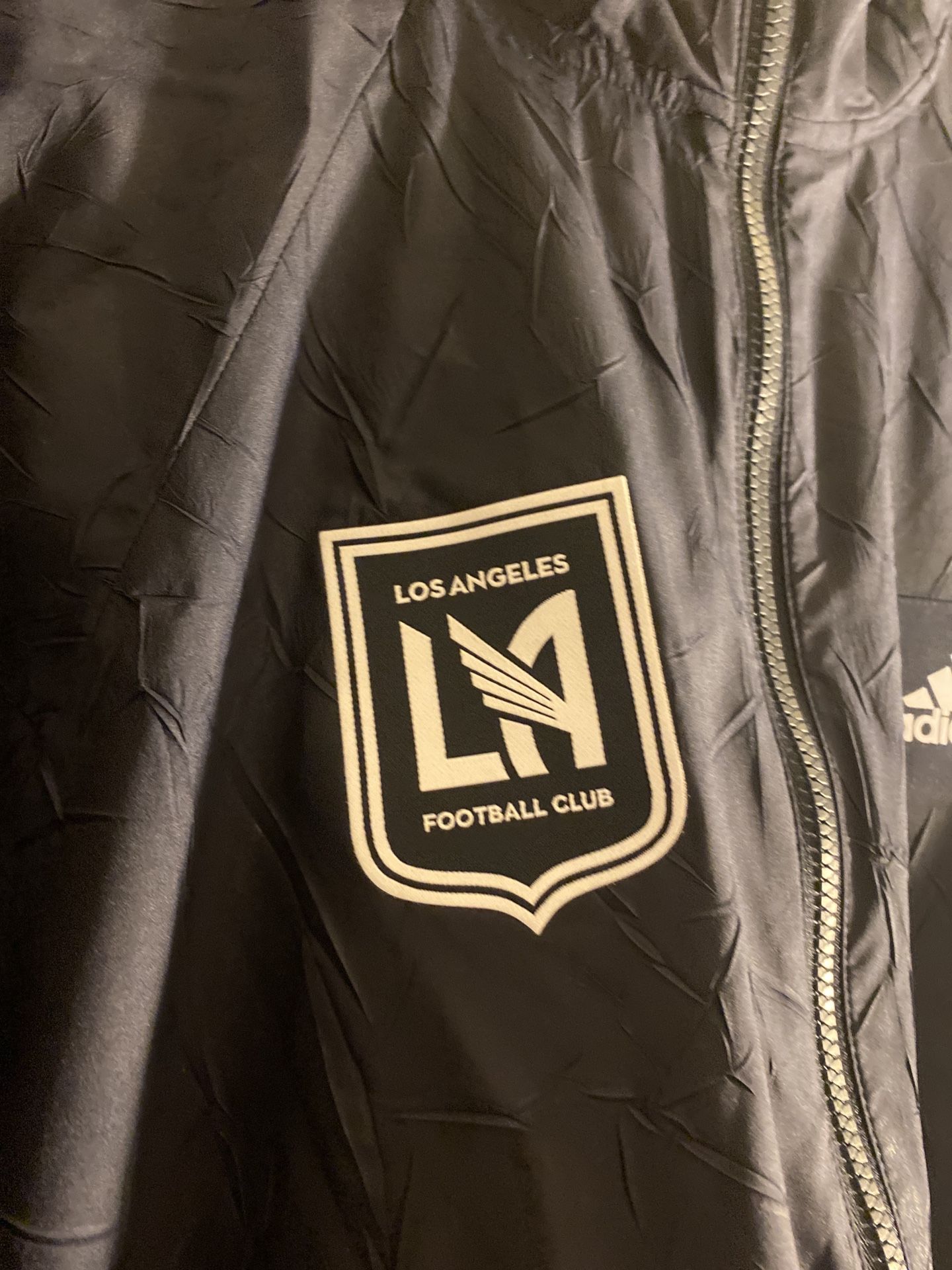 Adidas Los Angeles Football Club Wind Breaker Jacket Retail $120