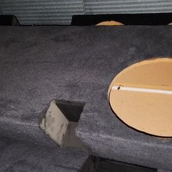 Dual 12" Behind Seat Custom Subwoofer Box