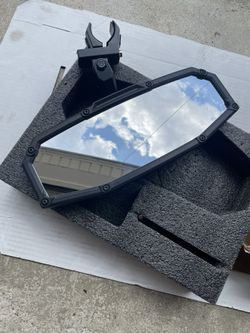 Rear View Mirror with Flag design UTV Mirrors-High Density 360° Adjustable Angle
