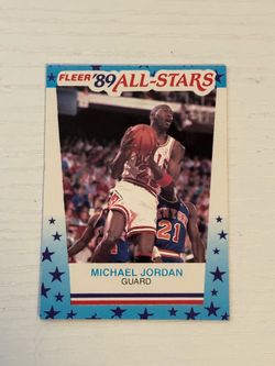 Fleer 89’ All Star Michael Jordan