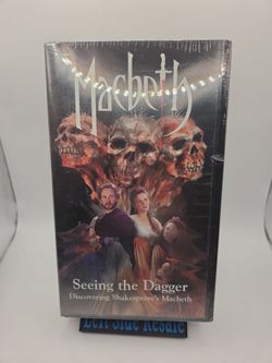 Seeing The Dagger : Discovering Shakespeare's Macbeth (VHS , 1999) - Brand New -
