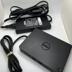 Dell WD15 / K17a Docking Station, HDMI,  DP, USB,  Mini DP  Ports 