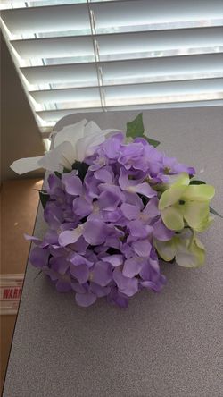 Artificial Hydrangea Flower Bouquet