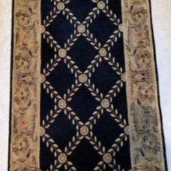 PERSIAN RUG WOOL HAND WOVEN