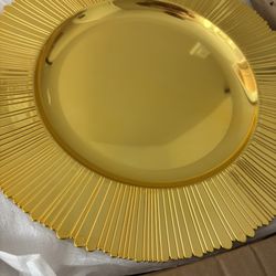 Gold Charger Plates