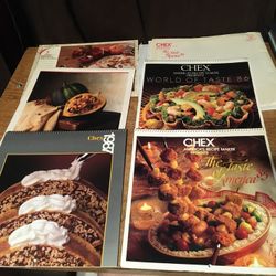 Lot Of Five Chex Calendars America Recipe Maker