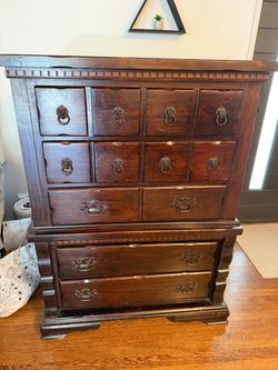 wood dresser