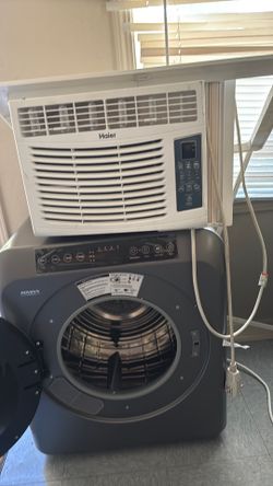 Vendo secadora de ropa para apartamento pequeño y un aire acondicionado secadora en $90 y el aire $50