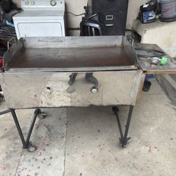 Plancha Doble Quemadores