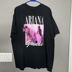 Ariana Grande Men's Pink T-shirt 