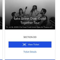Lake Street Dive - Friday July 26 @ Cal Coast Open Air Theatre 