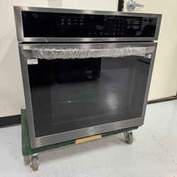 New Wall Oven Black Stainless Steel 30” LG