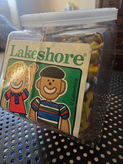 Lakeshore Learning Pretend Play Mini Figures Lot of Approx 80 People  Counting