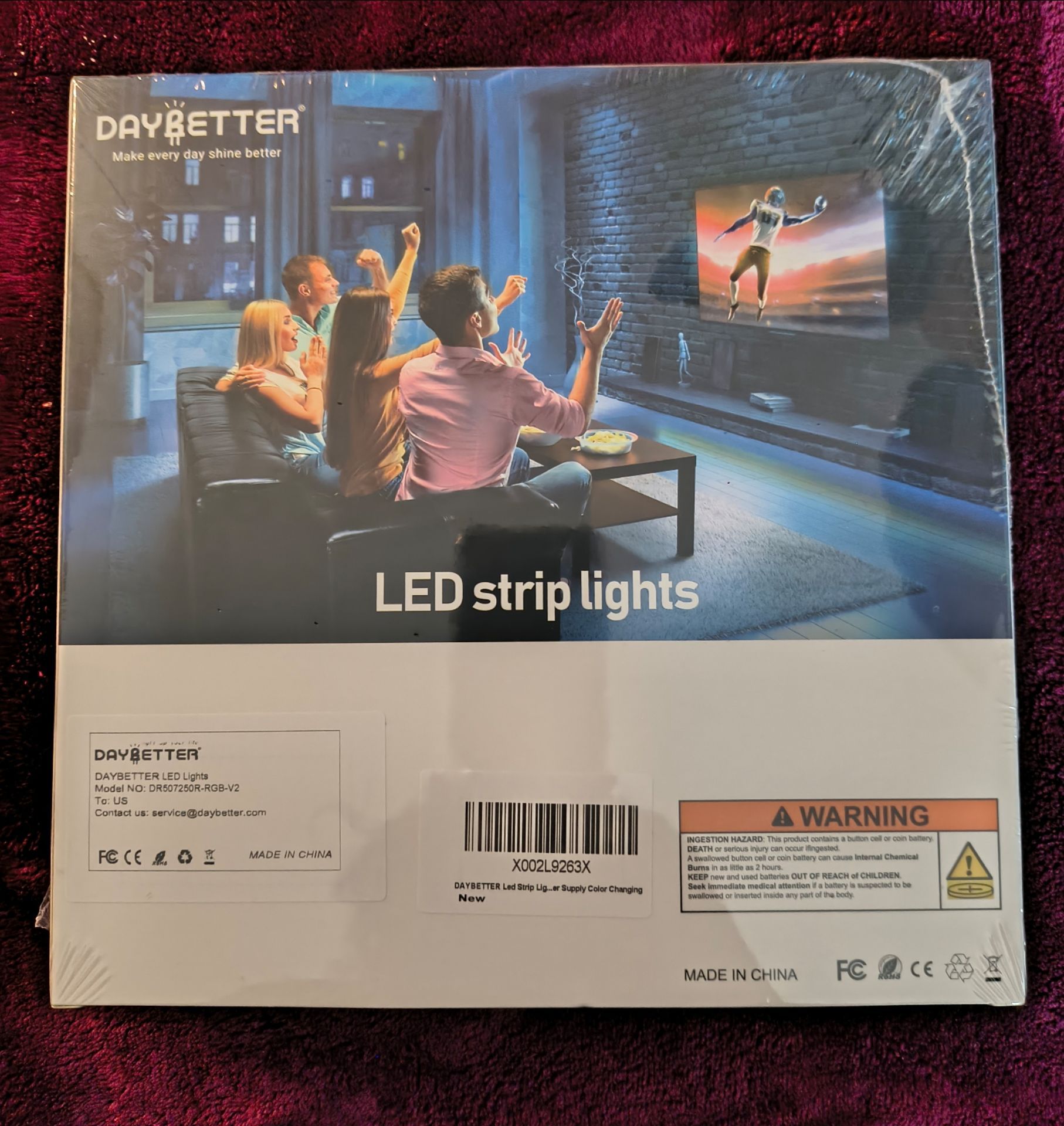NEW DAY BETTER LED STRIP LIGHTS