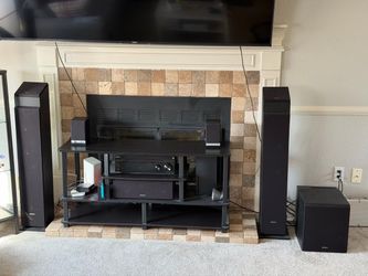 Sony 7.1 / 5.1.2 Surround Sound Home Theater Speaker System with AV Receiver & Subwoofer