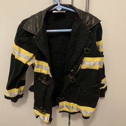 Kids Fireman Jacket Costume
