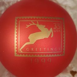 1999 USPS Christmas Ornament
