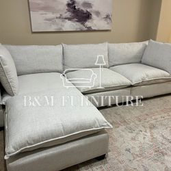 Brand New 4 Piece Cloud Modular Sectional 
