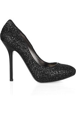 Miu Miu Glitter-finish pumps Sz:39.5 Retail $595 NEW