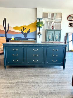 Grey Green Dresser / Variety of Sizes and Styles / Buffet / Sideboard / Tv Stand