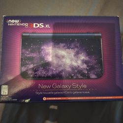 New Nintendo 3DS Xl Galaxy Modded