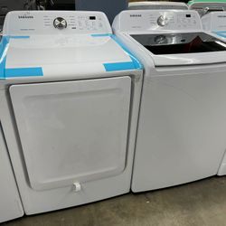 SAMSUNG ELECTRIC DRYER/WASHER SET