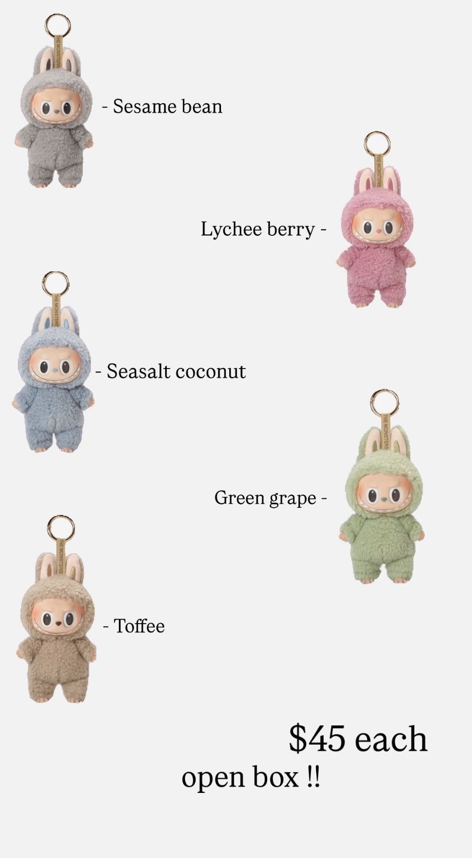 Exciting Macaroon Labubus