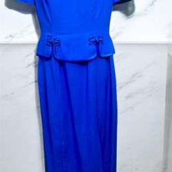 Maggy London Long Purple Women's Dress Size 6