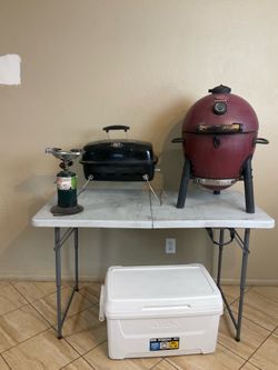 Grill smoker table etc