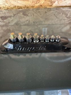 Snap On metric stubby hex socket set
