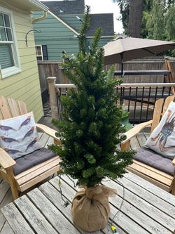Christmas Tree 4’ with Clear Lights