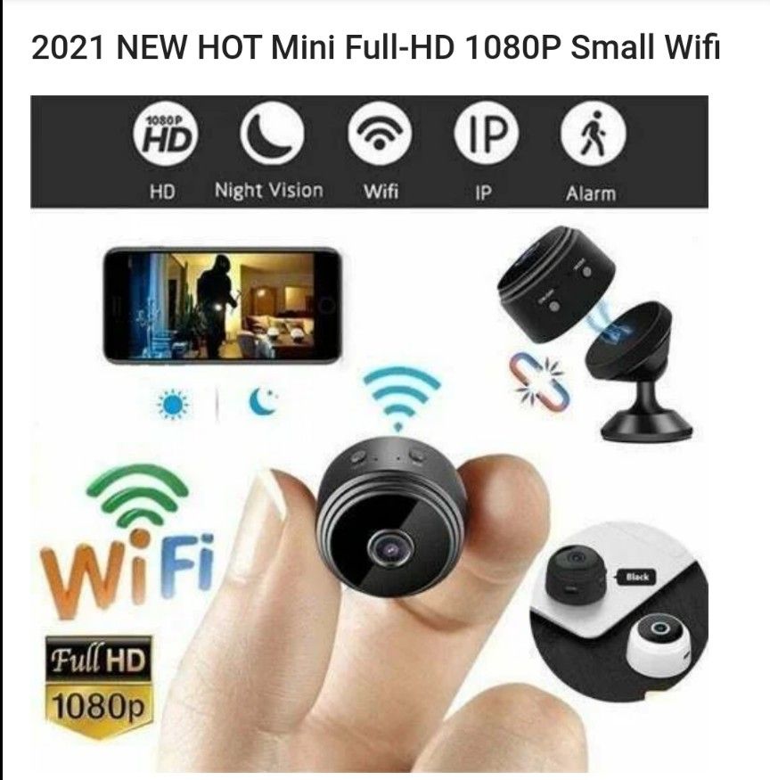 2021 NEW HOT Mini Full-HD 1080P Wifi Camera