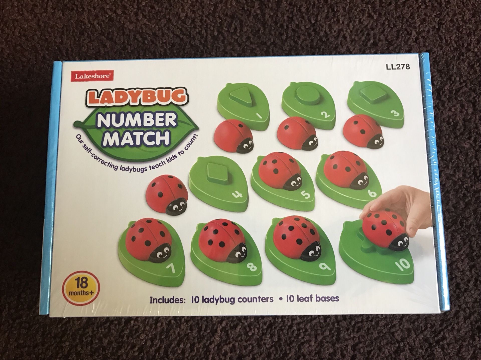 Lakeshore Ladybug Number Match