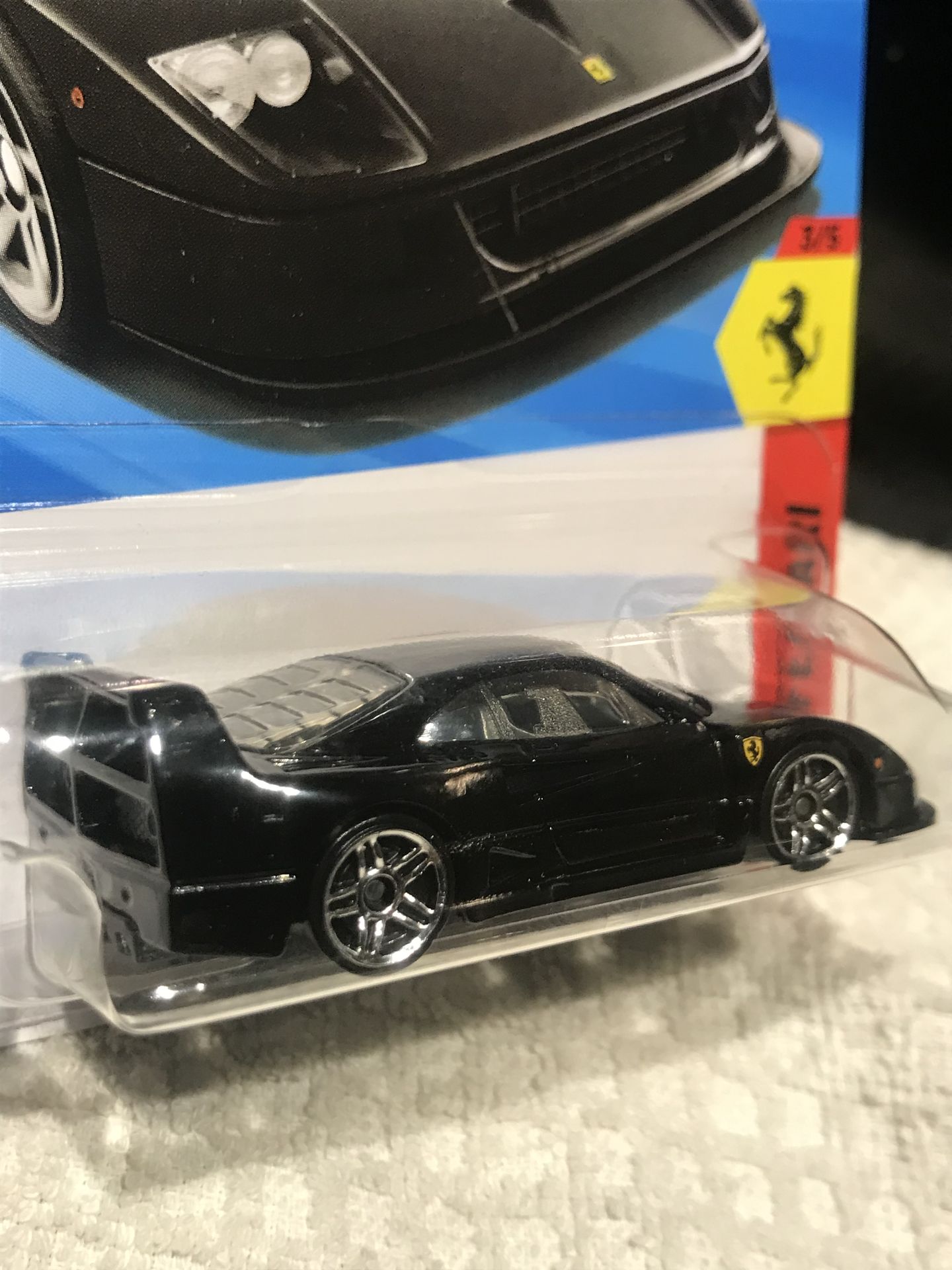 Hot wheels Ferrari F140 Competizione black