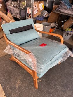 Upholstered Seat teal