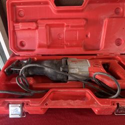 Milwaukee 6519-30 12 Amp 1-1/8" Stroke Reciprocating Saw Sawzall, Reciprocating 