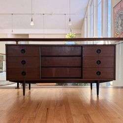 Stanley MCM Credenza/Sideboard 9 drawer- Fully Refinished