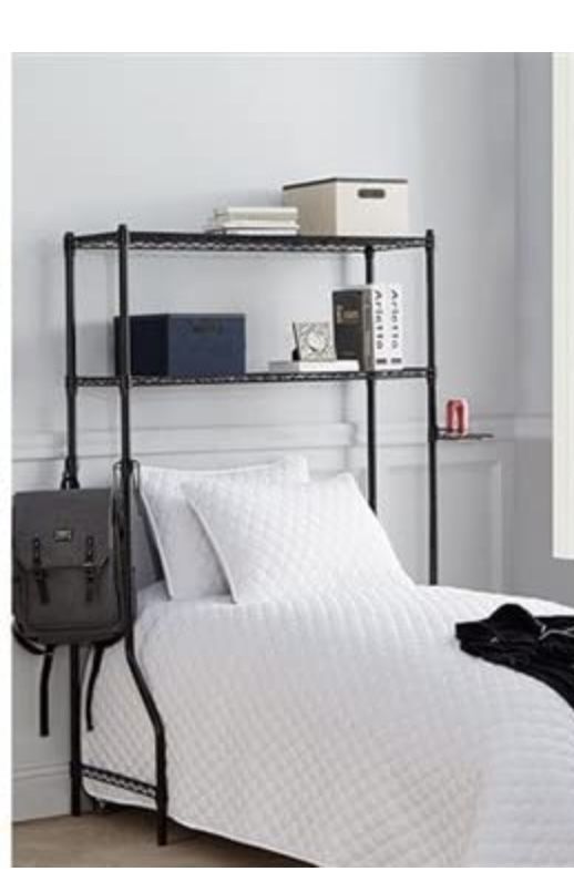 College Dorm Room Over-Bed Shelves