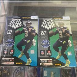 2021 Panini Mosaic NFL Football Hanger Box Walmart Orange Reactive Brand New