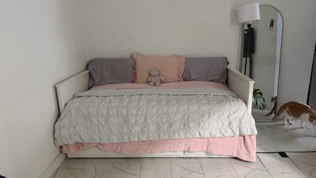 BED FULL/QUEEN AND MATTRESSES