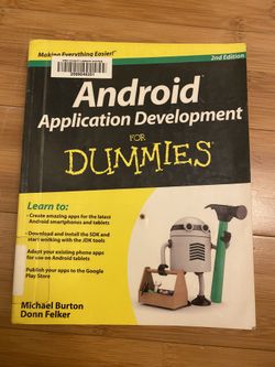 Android Application Development For Dummies