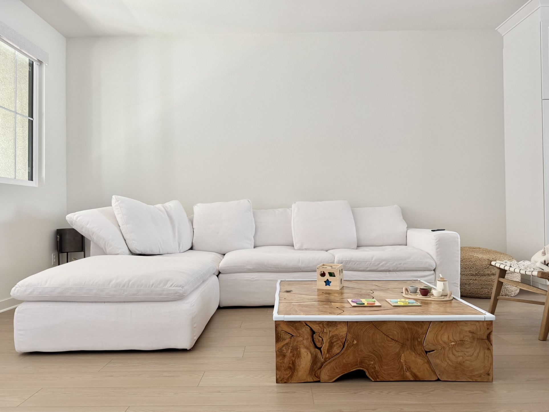 RH Cloud Sofa Sectional Sofa With ottoman