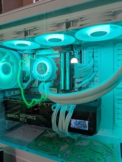 Intel ultra 9 , 48gb ddr5 custom white PC