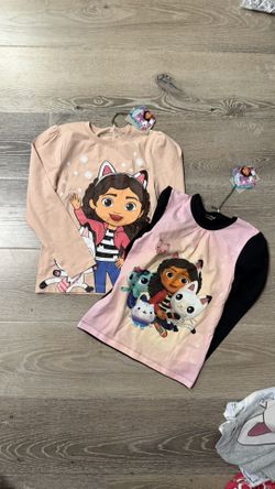 New Gabby’s Dollhouse Long Sleeve Shirts Size 8