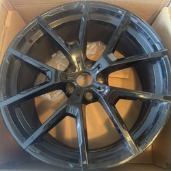 2019-2025 BMW M850i GRAN COUPE G16 20X9 5 M V-SPOKE WHEEL RIM *SCUFF*