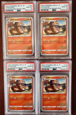 Pokemon TCG -Charizard 143/S-P Sword & Shield Promos Grand Prix PSA 10 Japanese